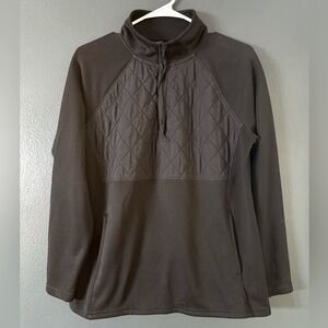 Avia Women's Active Quilted 1/4 Zip Pullover. Size Large.